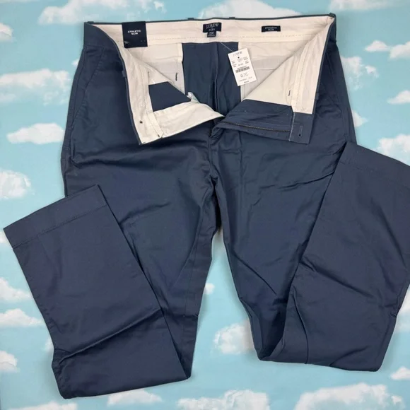 J. Crew Men's Navy Chinos - Picture 1 of 4